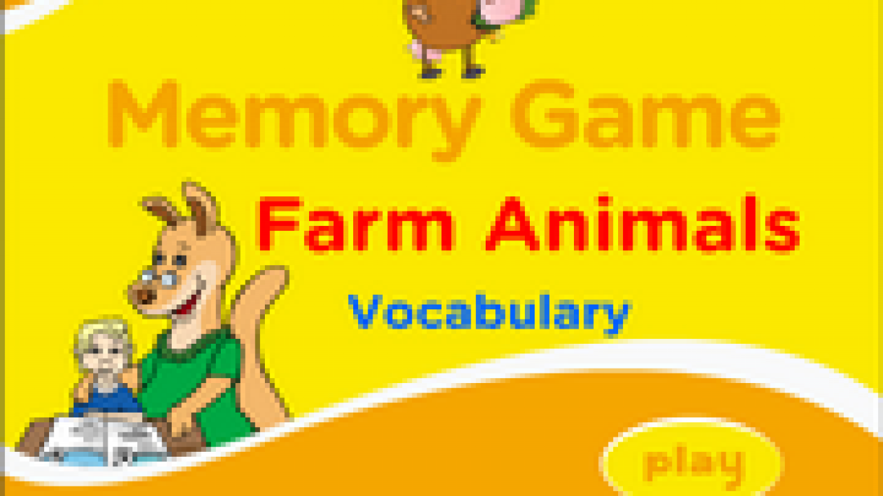 Resultado de imagen de farm animals online game esl